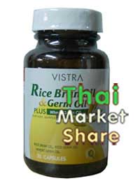 รูปภาพของ Vistra Rice Bran Oil & Germ Oil Plus Wheat Germ Oil 500mg. 30cap